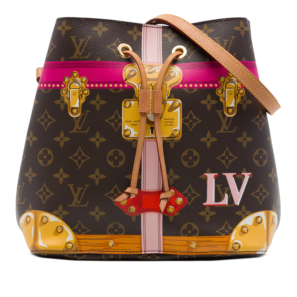 Pre-Loved Louis Vuitton Monogram Summer Trunks Neonoe